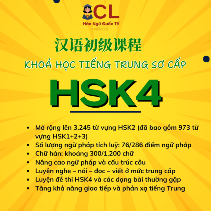Khóa học HSK4